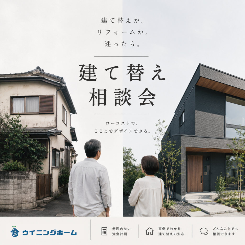 建て替え or リフォーム相談会